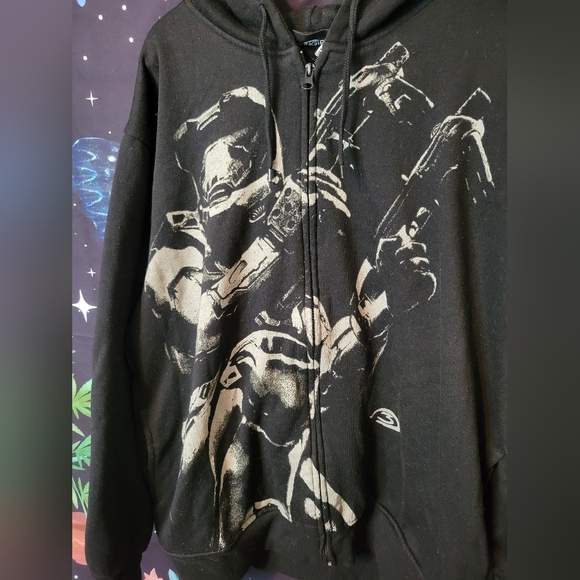 Halo 3 Master Chief Xbox 360 2007 Bungie Hoodie, Collectible, Gamer - Picture 2 of 7